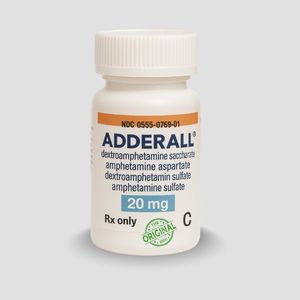 Amphetamine (Adderall) 20mg